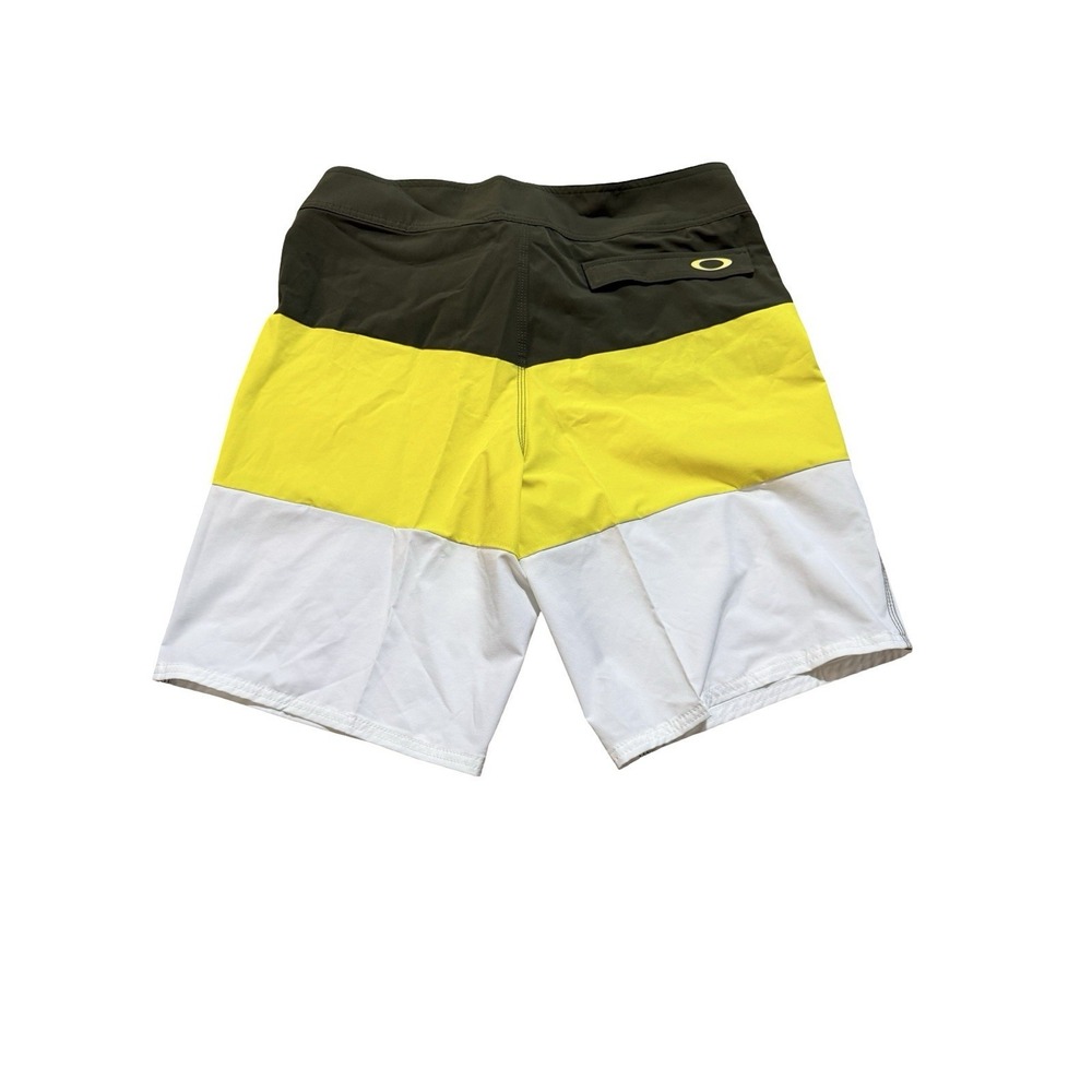 Oakley‎ Color Block 21 Mens Boardshort Blazing Yellow Size 32 NWT
